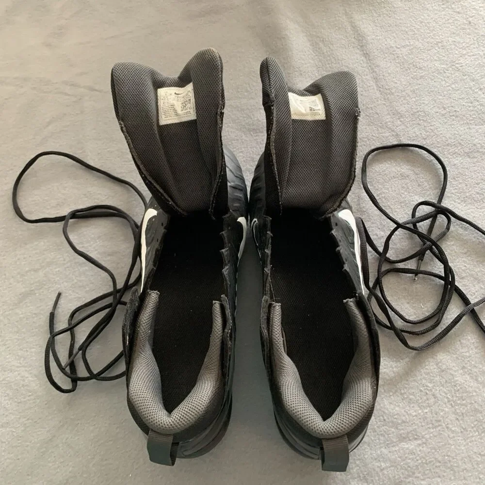 Nike Alpha Baseball Cleats Black Size US 9 W UK 8 EUR 42.5 Good Practice Cleats